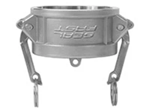 CAM LOCK; 3" FEMALE CAP, 316 SS